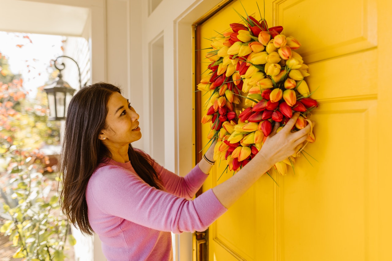 Spring wreath