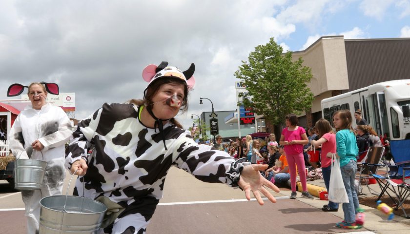 Dairyfest Parade Marshfield Wisconsin