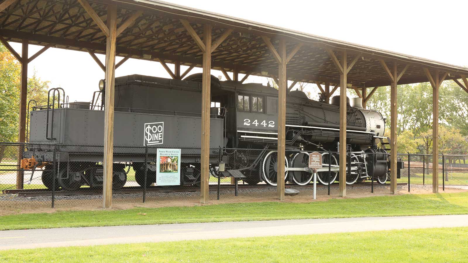 Soo Line Steam Locomotive Wildwood Park Marshfield WI