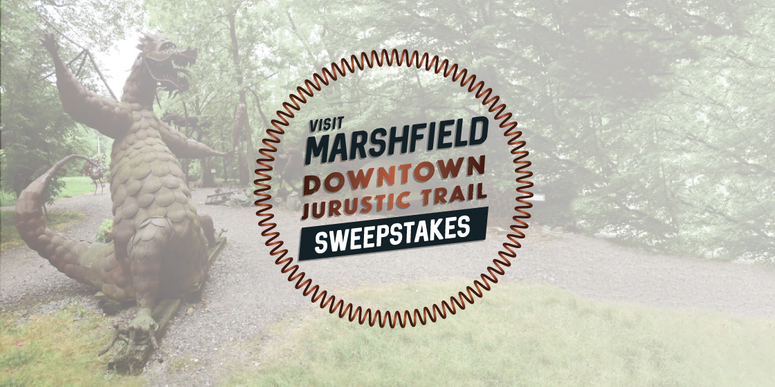 Visit Marshfield Downtown Jurustic Trail Sweepstakes