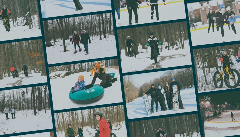 Congratulations! | photo collage of outdoor winter activities