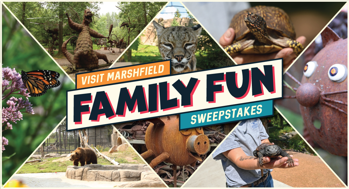 Win a fun family getaway to central Wisconsin! | Visit Marshfield Family Fun Sweepstakes