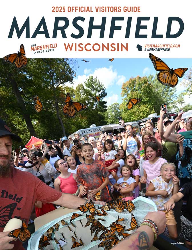 2025 Marshfield Visitor Guide Cover