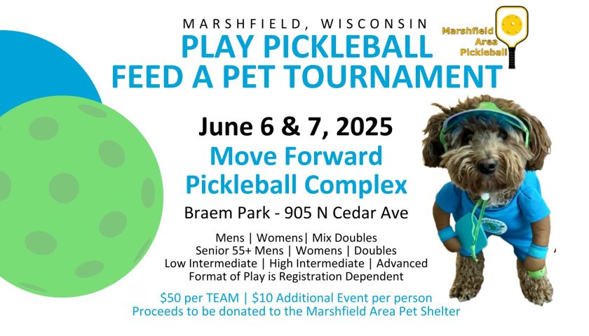 Featured Event: Play Pickleball – Feed a Pet Tournament