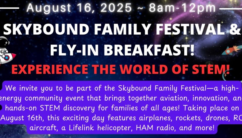 Featured Event: Skybound Family Festival & Fly-In Breakfast